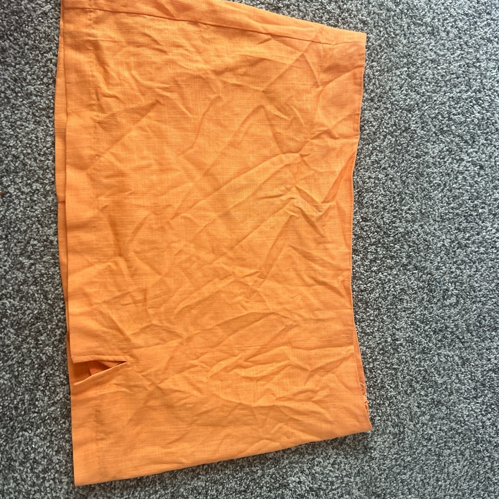 Forever 21 Orange Skirt